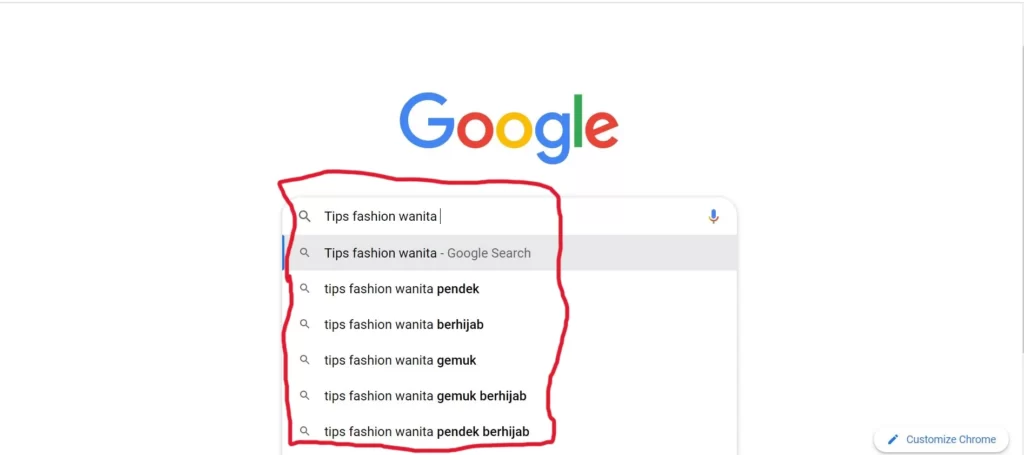 Pertanyaan google