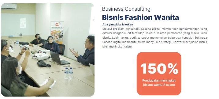 Konsultasi tentang Segmenting, Targeting, Positioning bersama Sasana Digital
