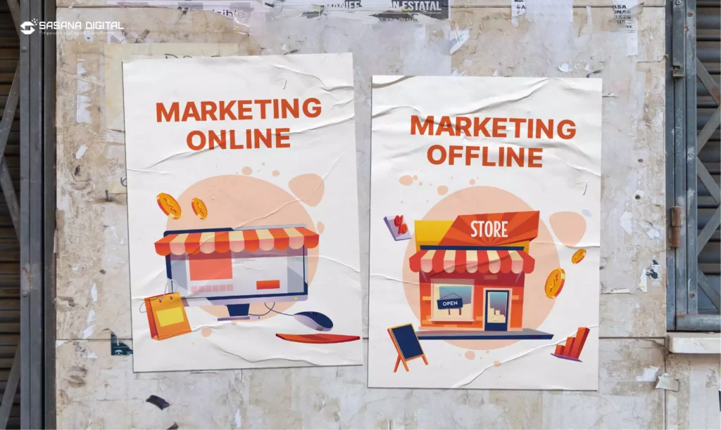 perbedaan branding dan marketing - perbedaan antara marketing online dengan marketing offline