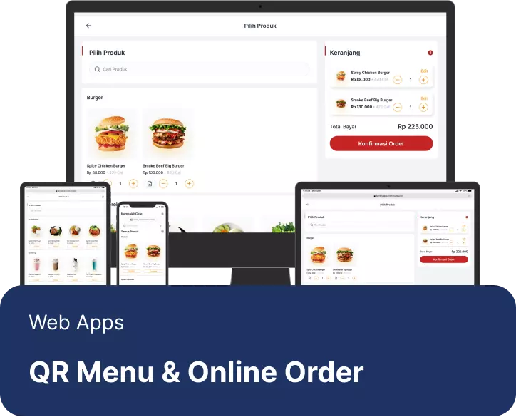 jasa pembuatan website qr menu dan order online