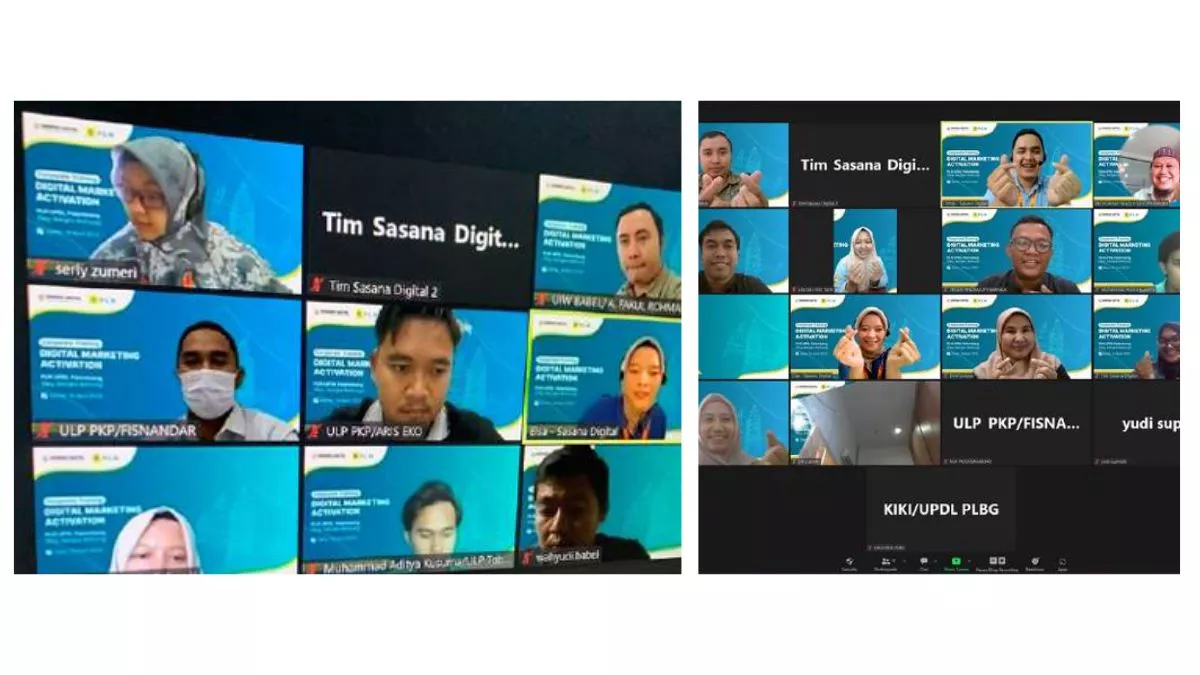 Corporate Training Digital Marketing - PLN UPDL Palembang