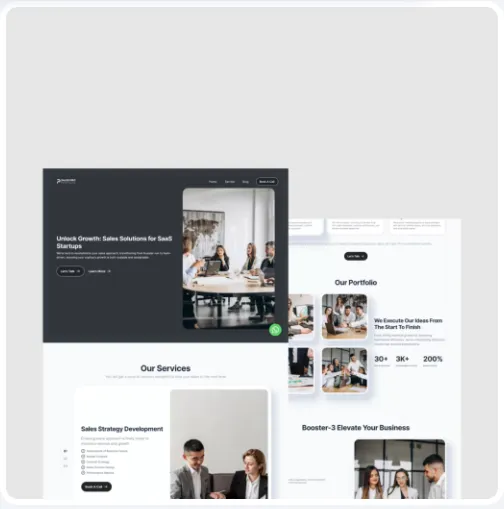 contoh pembuatan website & optimalisasi SEO - Sales Pro Partner