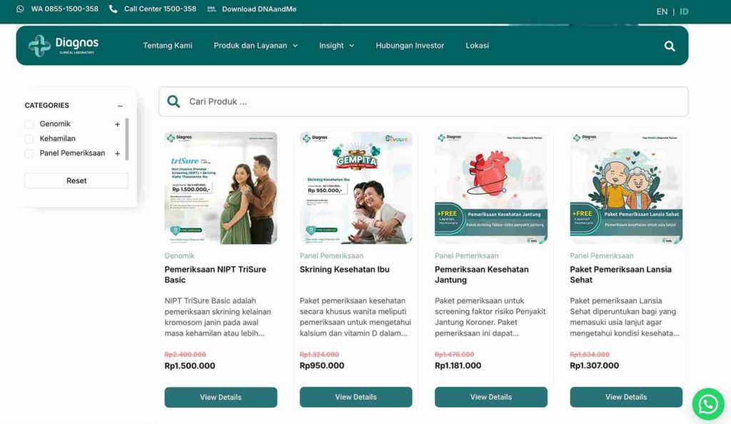 Fitur Utama Sistem Informasi Rumah Sakit dari Sasana Digital